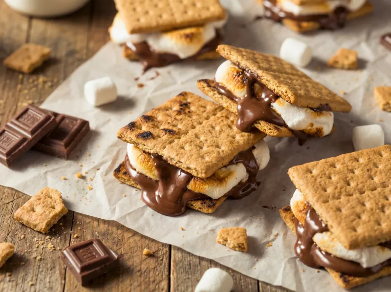 Air Fryer S'mores