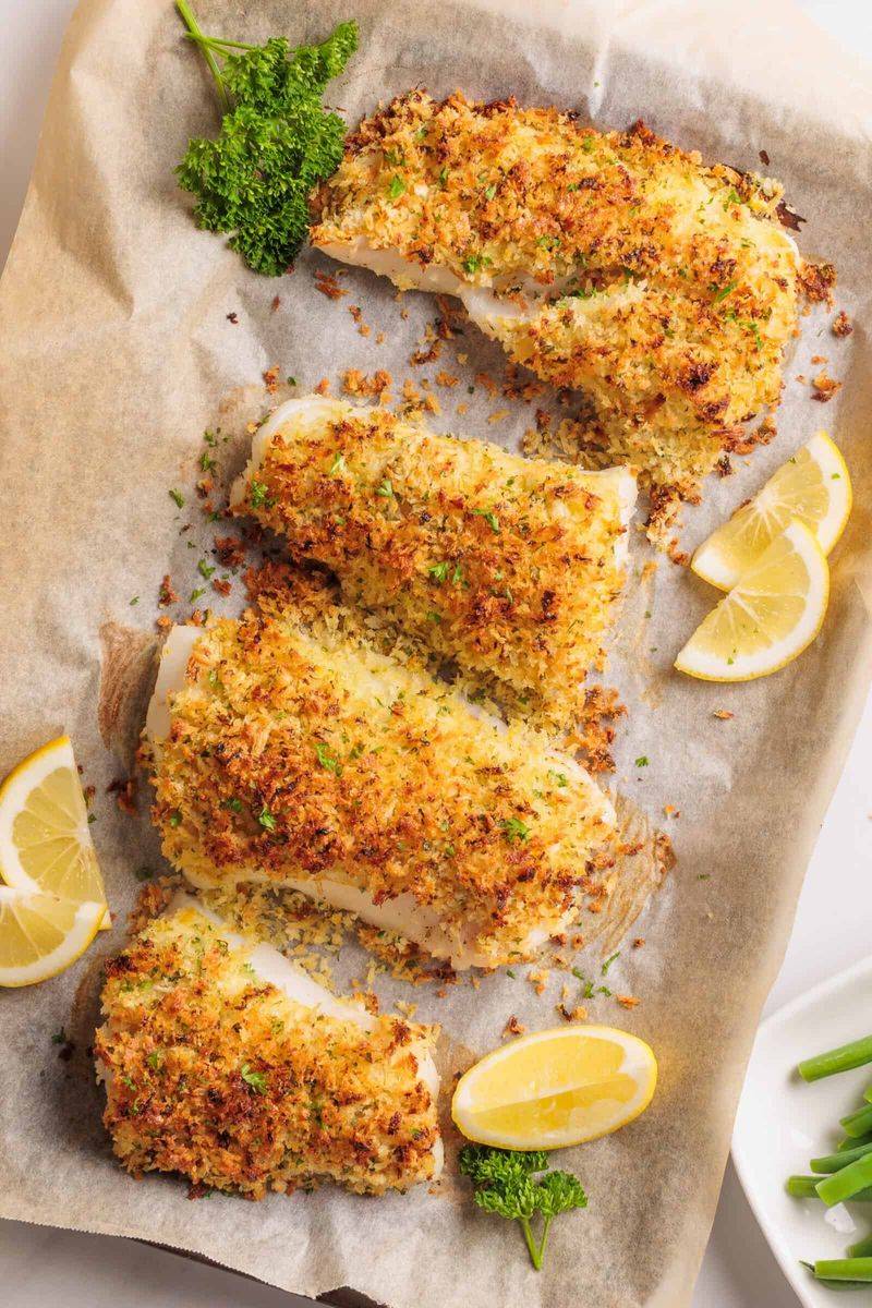 Oven-Baked Fish Fillets