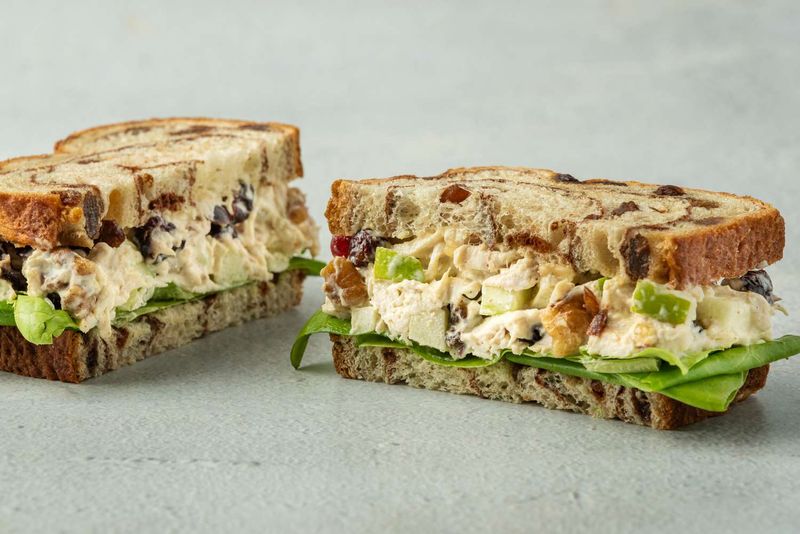 Waldorf-Inspired Chicken Salad Sandwich