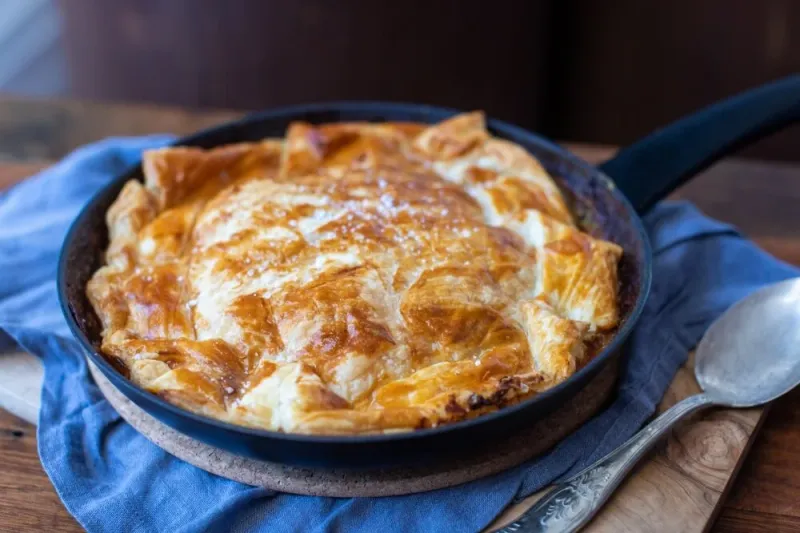 Chicken, Apple and Tarragon Pie