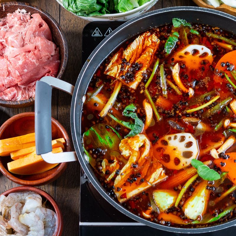 Chinese Sichuan Hot Pot - Humidity and the Need for Warming Spice