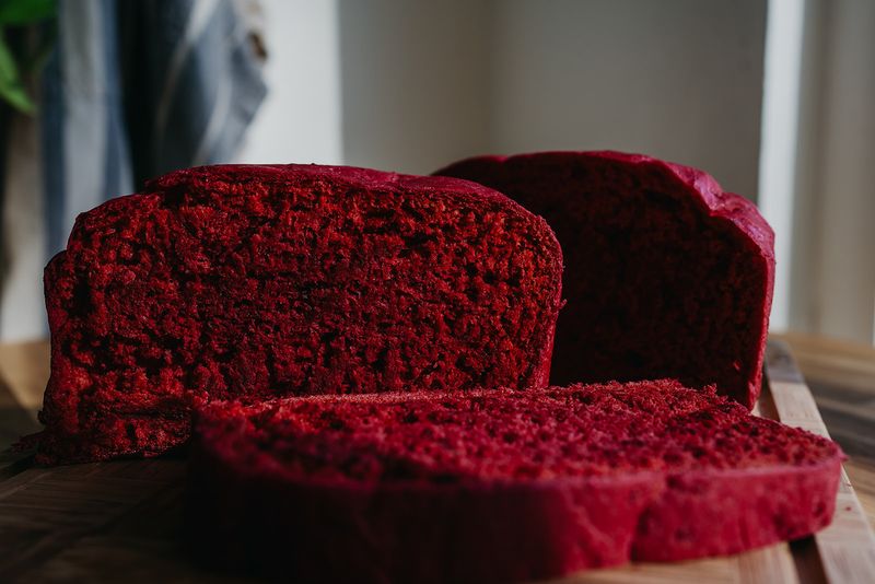 Beetroot and Goat Cheese Bread