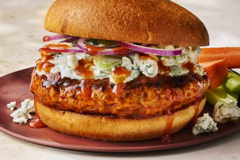Blue Cheese Buffalo Burger