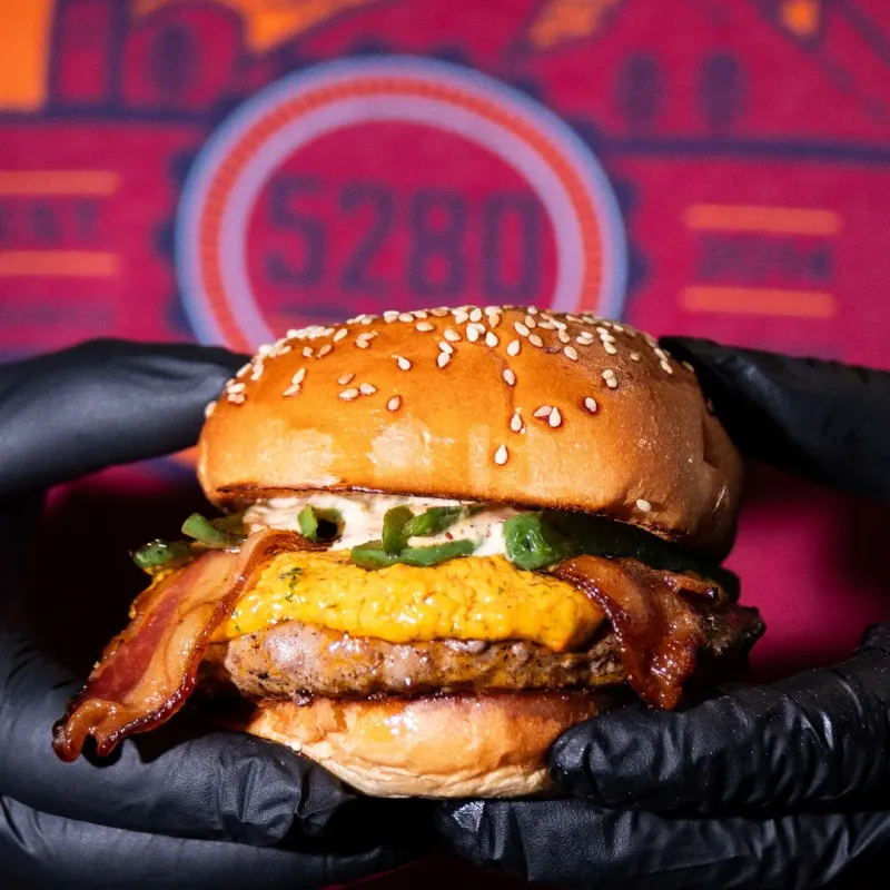 Spicy Jalapeno Popper Burger