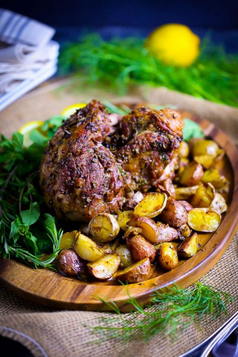 Rosemary Lamb and Fennel Tray Roast