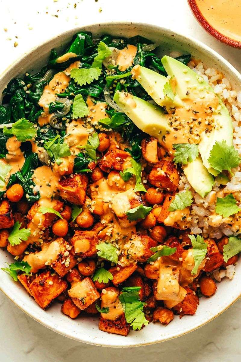 Toss It Into a Grain Bowl With Roasted Chickpeas