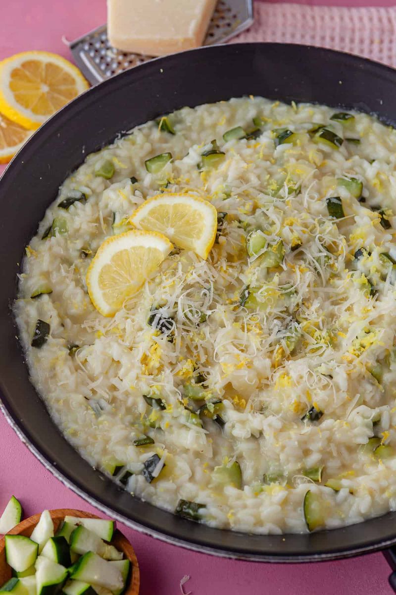 Courgette and Lemon Risotto