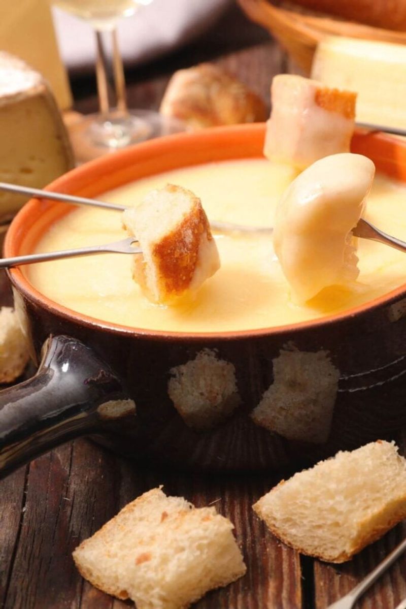 Baked Cheese Fondue