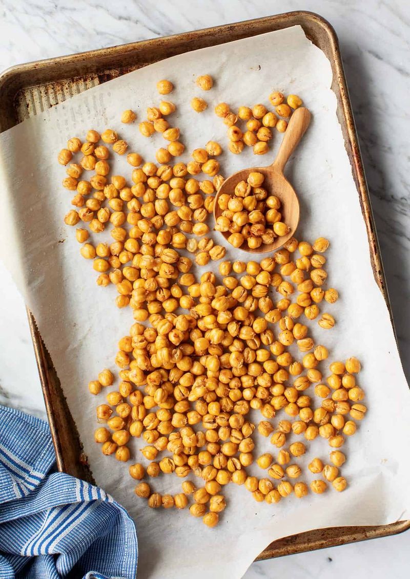 Sheet Pan Crispy Chickpeas
