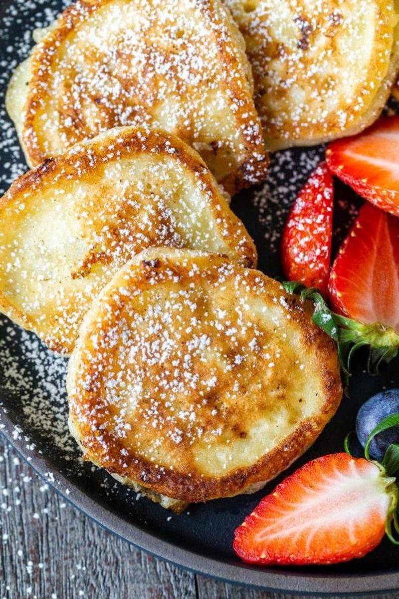 Baked Cottage Cheese Pancakes