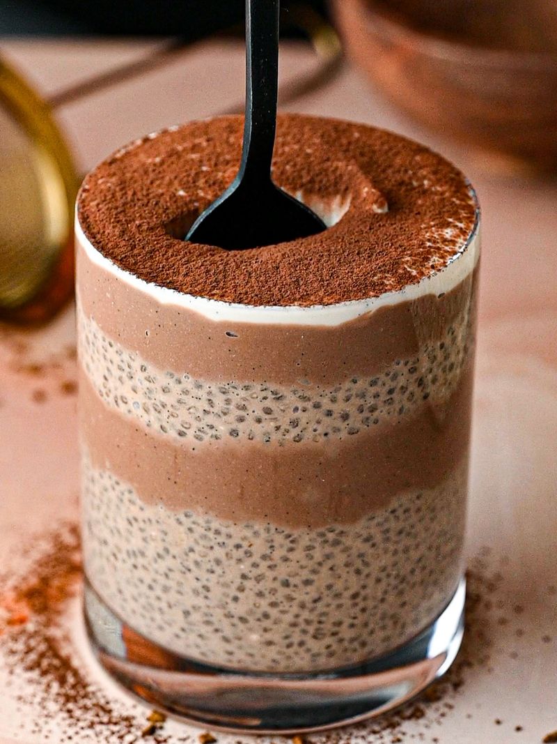 Tiramisu Chia Pudding