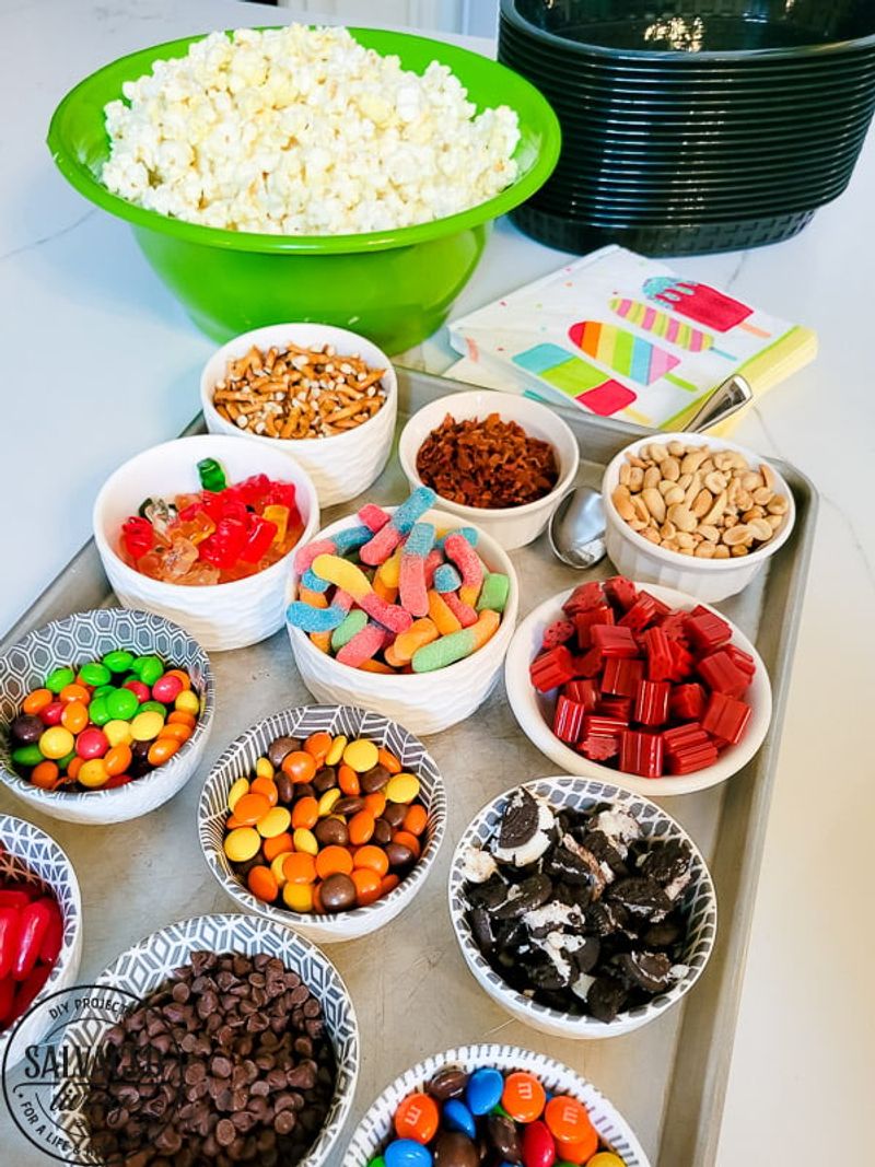 Popcorn with Fun Toppings