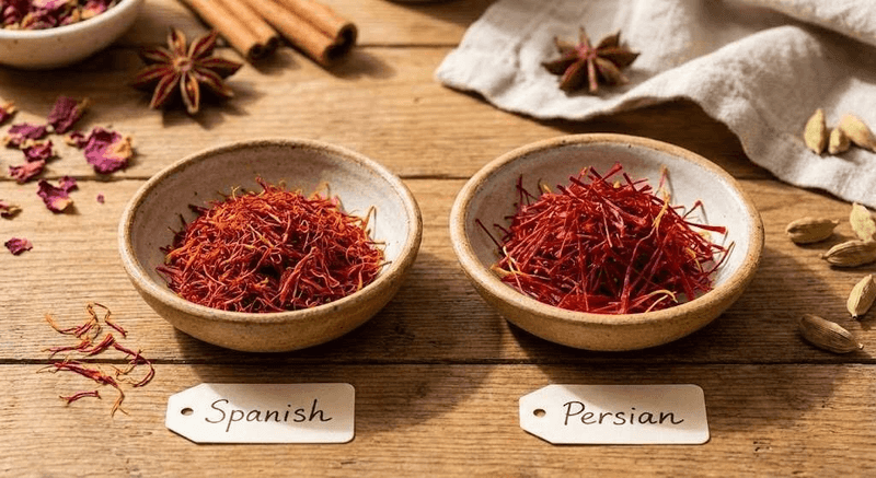 Saffron from Iran or Spain