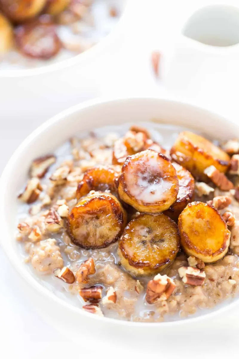 Top With Caramelized Bananas