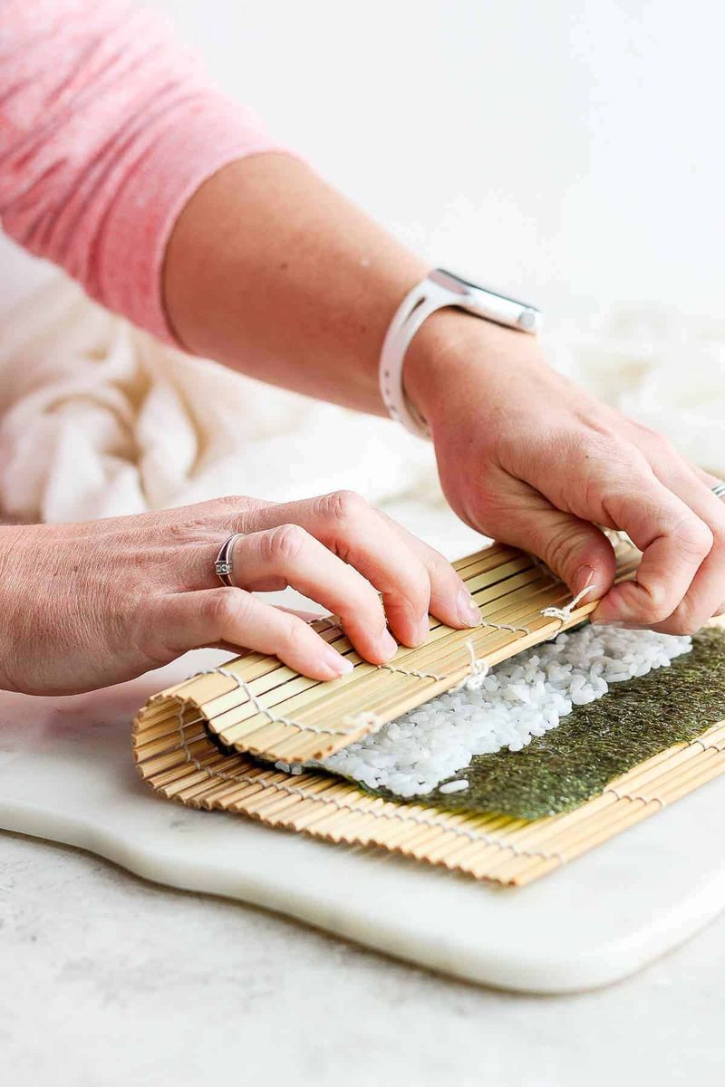 Hand-Roll Sushi With Just a Bamboo Mat and Rice Cooker