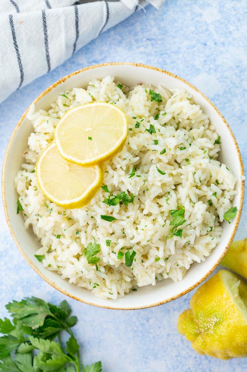 Flavor Your Rice or Grains with a Peel Strip