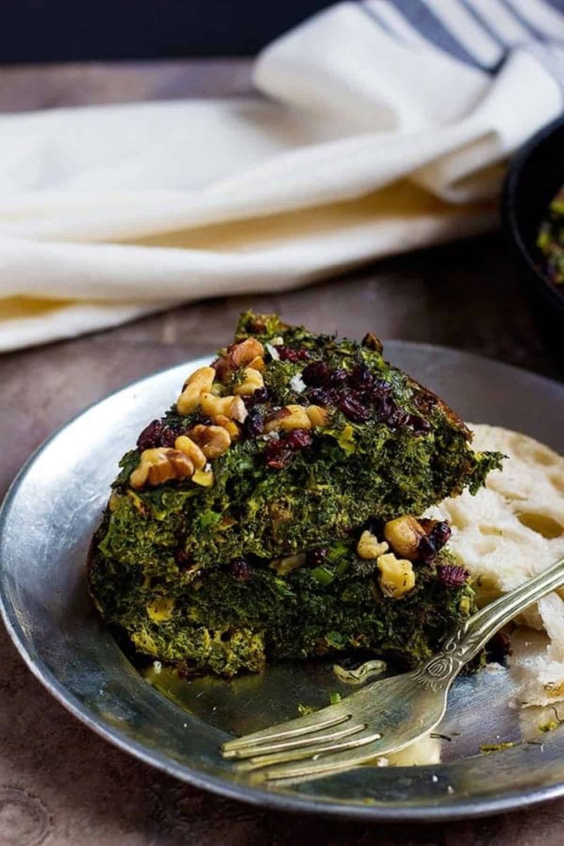 Persian Herb Frittata - Kuku Sabzi