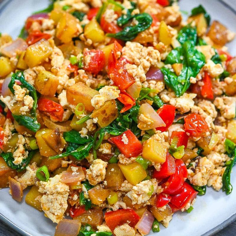 Tofu Scramble with Veggies