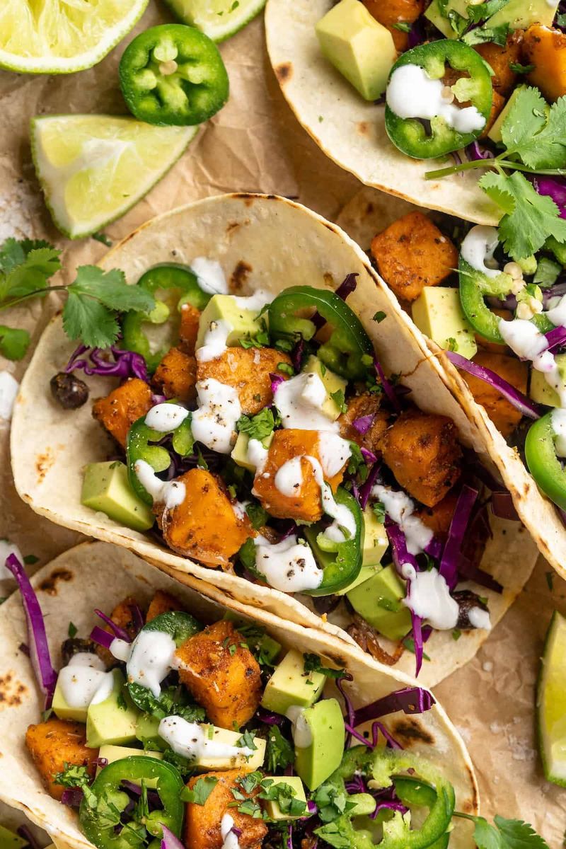 Sweet Potato and Black Bean Tacos