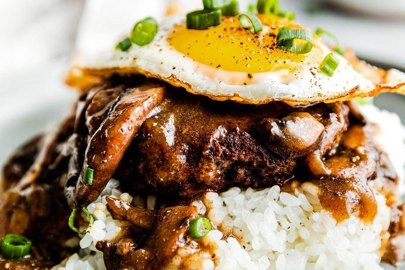 Loco Moco - Hawaii's Rice, Burger, and Gravy Stack