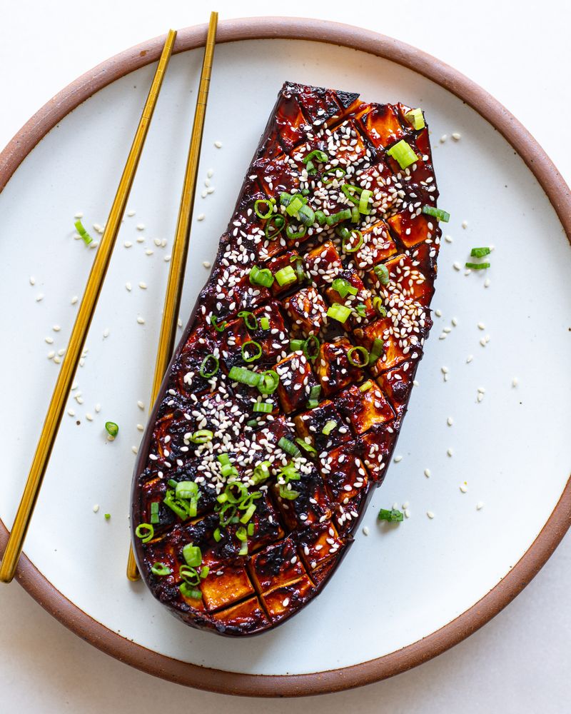Miso-Glazed Eggplant