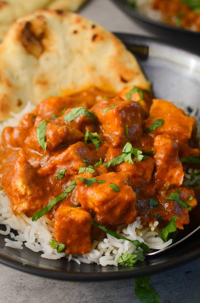 Vegan Butter Chicken (Tofu Makhani)