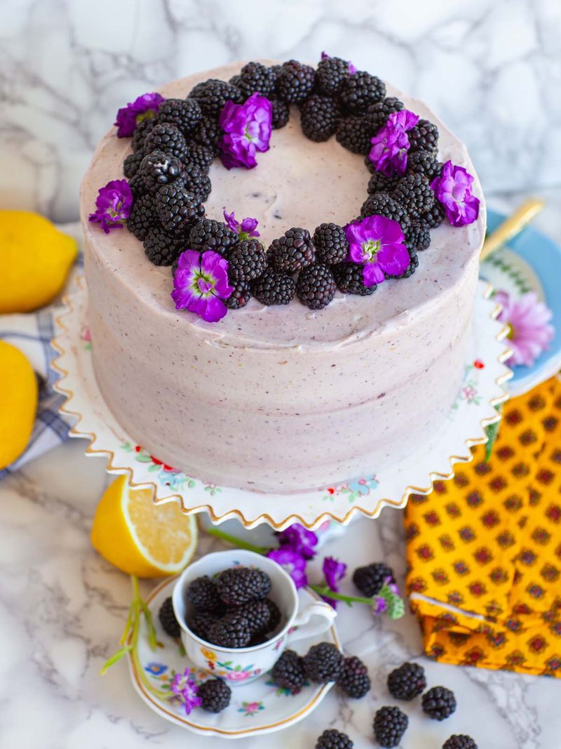 Blackberry Lemon Cake