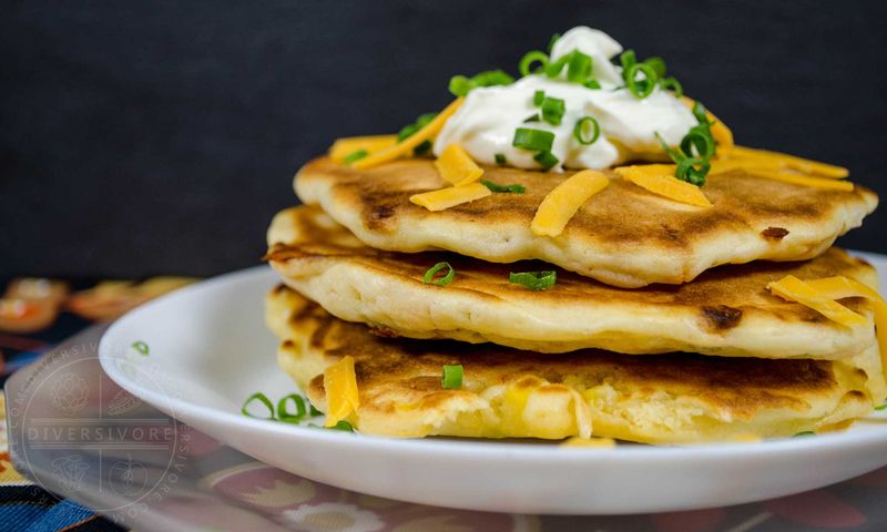 Savory Cheese Pancakes