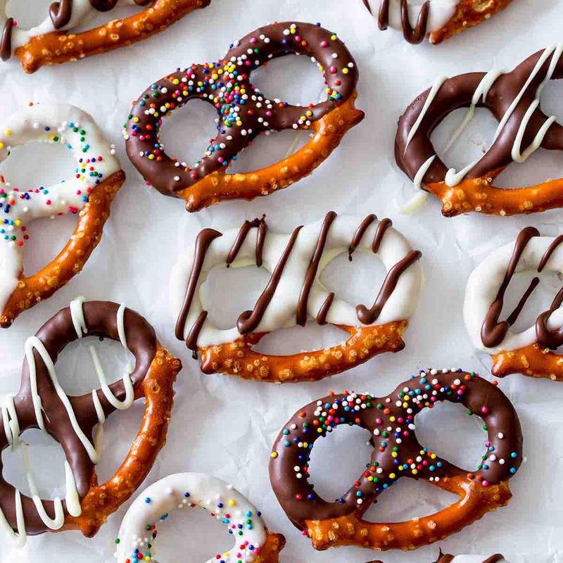 Chocolate-Covered Pretzels