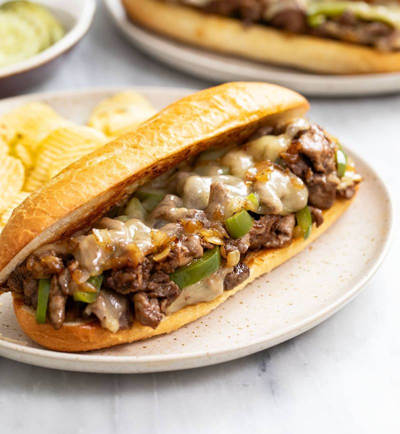 Philly Cheesesteak Sandwiches
