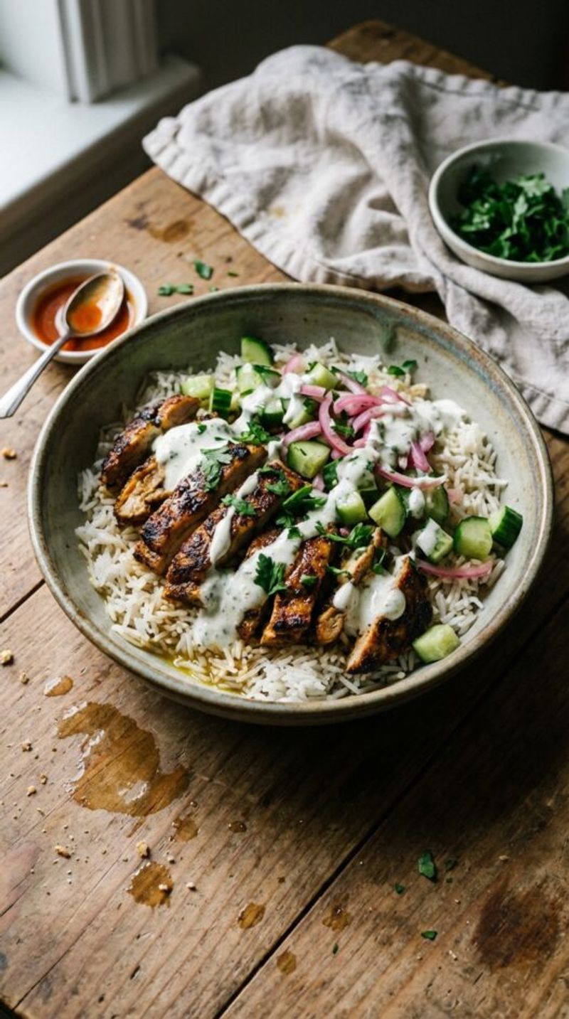 Chicken Shawarma Rice Bowl