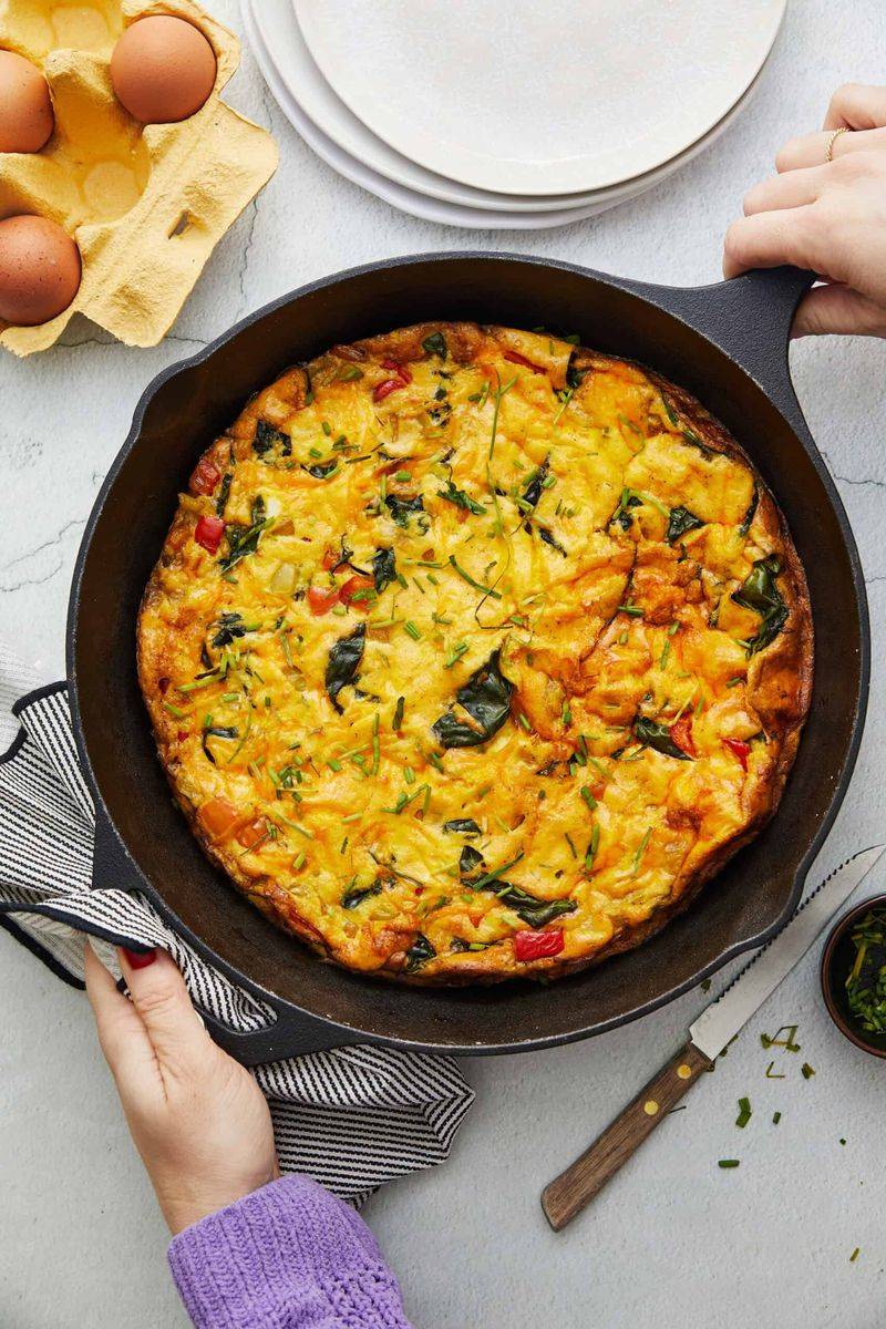 Cheese and Vegetable Frittata