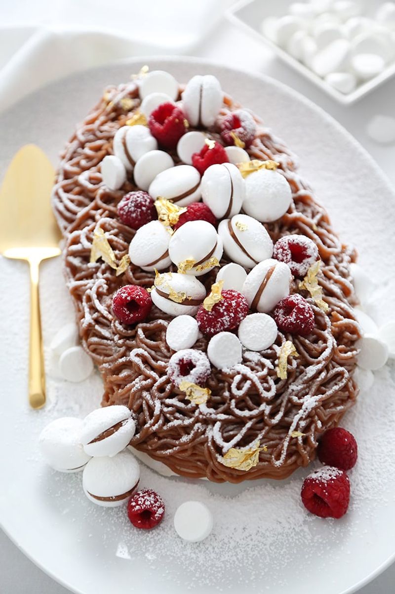 Mont Blanc Chestnut Dessert