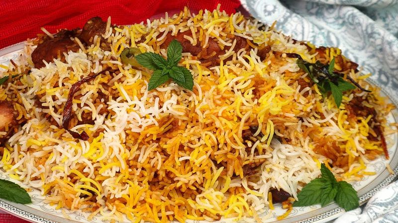 Chicken Biryani With Fragrant Basmati Rice
