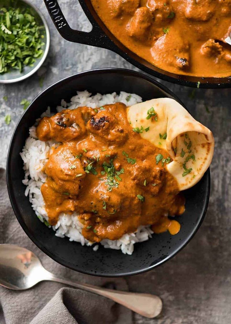 Chicken Tikka Masala With Basmati Rice