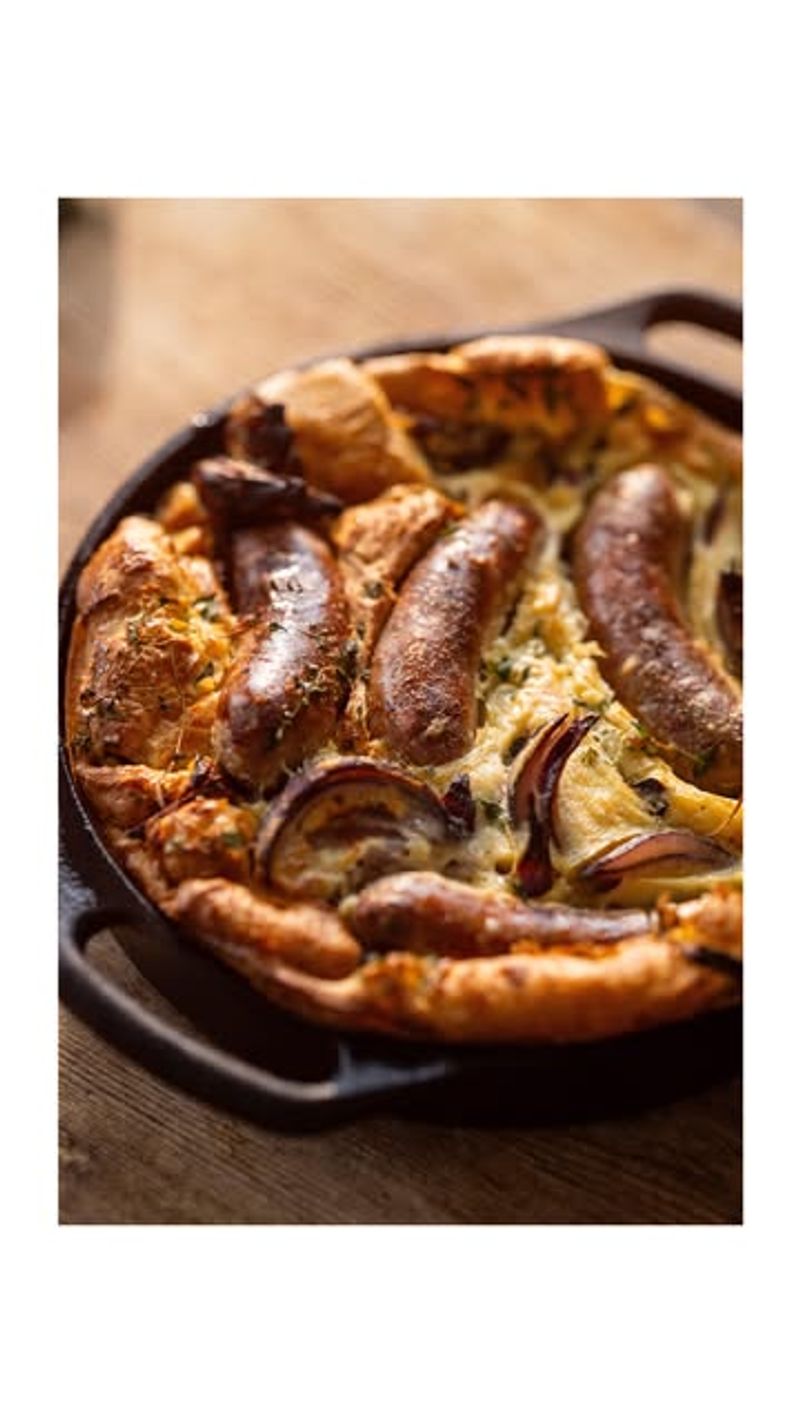 Toad in the Hole With Chorizo and Roasted Peppers