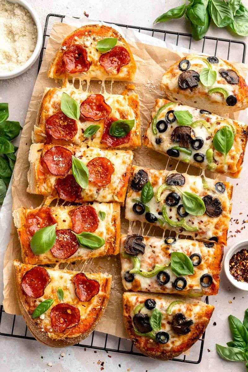 French Bread Pizzas