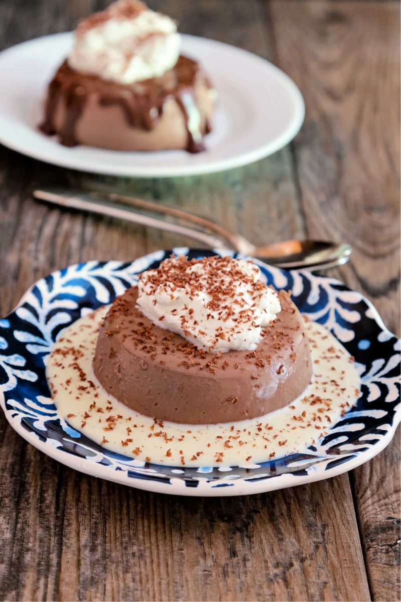 Cocoa Panna Cotta