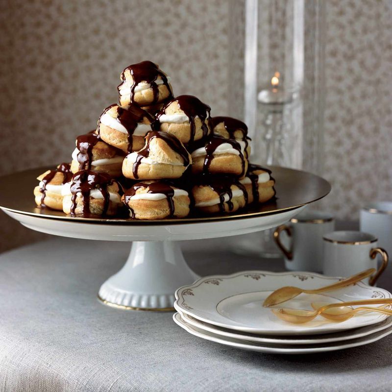 Chocolate Profiteroles