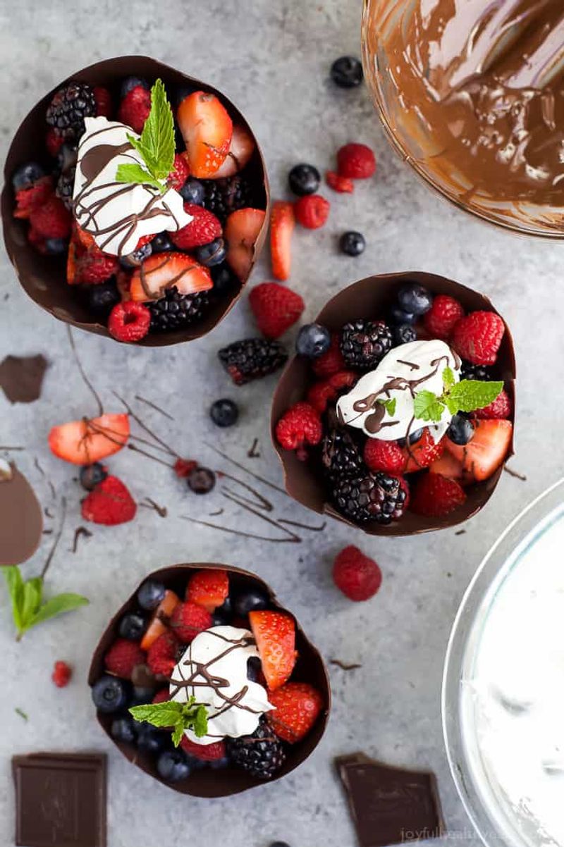 Chocolate Balloon Bowls