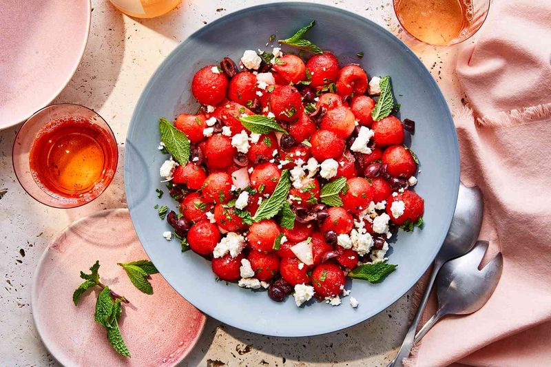 Watermelon and Feta Cheese