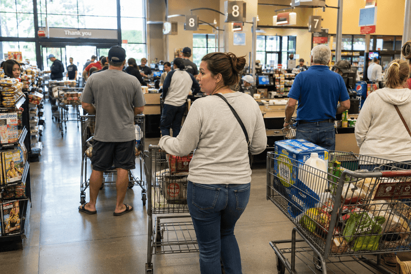 Picking the Right Checkout Line