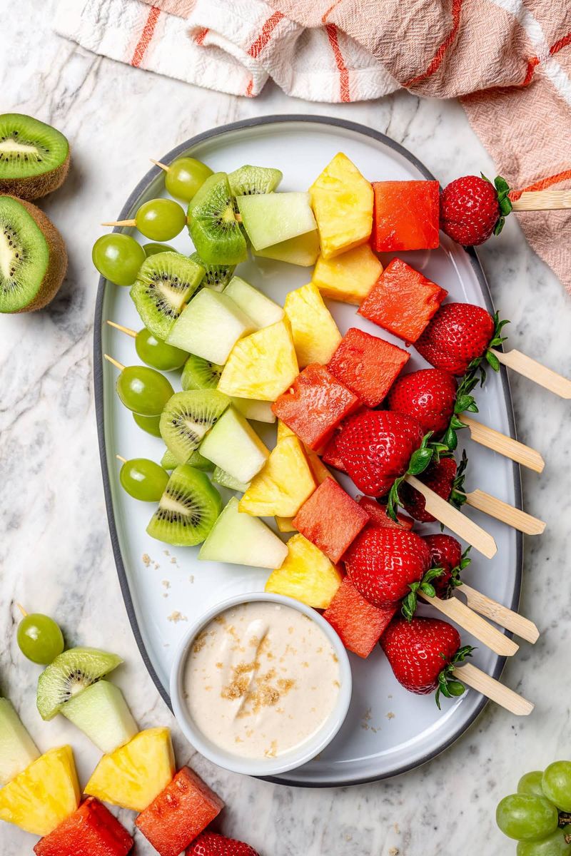 Fresh Fruit Skewers