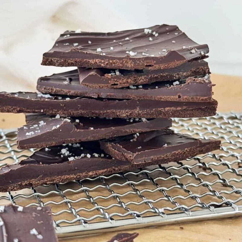 Chocolate Bark with Sea Salt