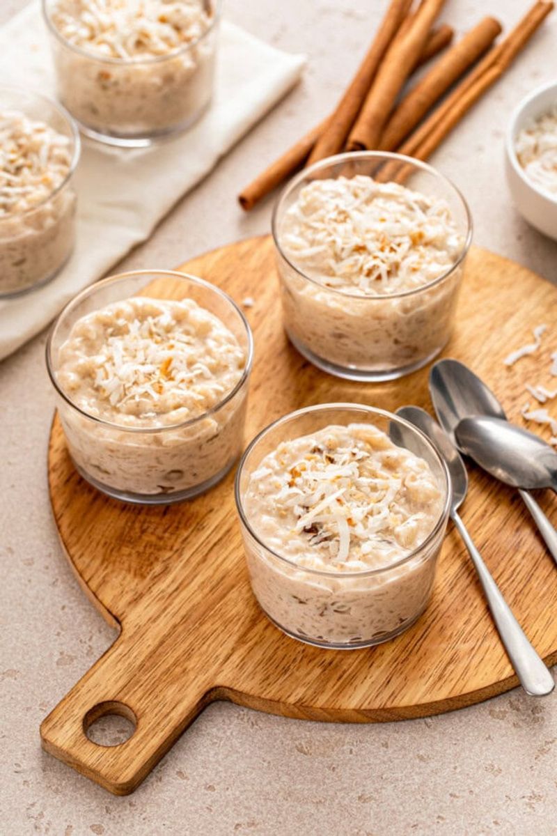 Toasted Coconut Rice Pudding