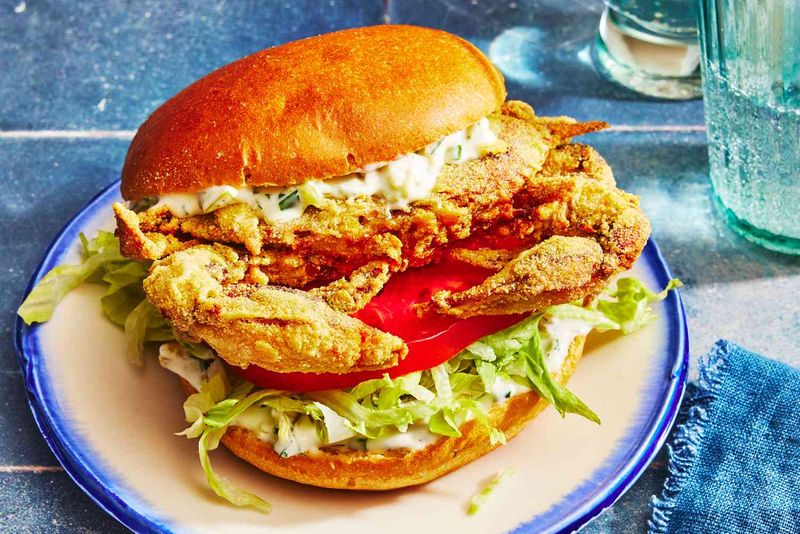 Soft-Shell Crab Sandwich