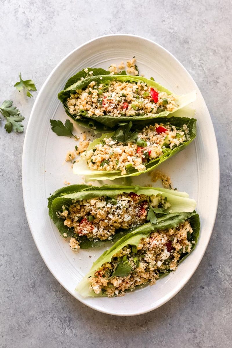 Greek Quinoa Salad Cups