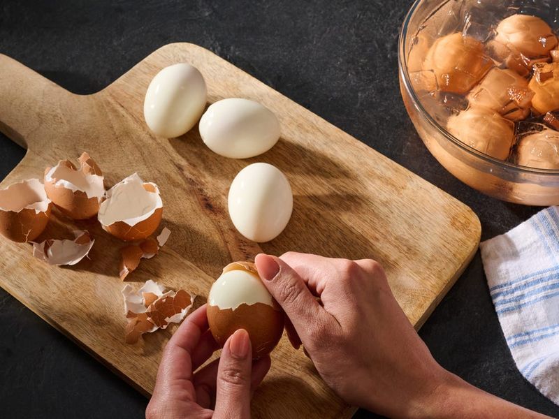 Boil Eggs Starting in Cold Water for Easy Peeling