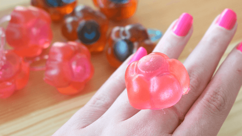 Homemade Ring Pops