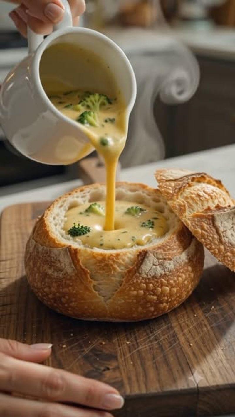Broccoli and Cheddar Soup